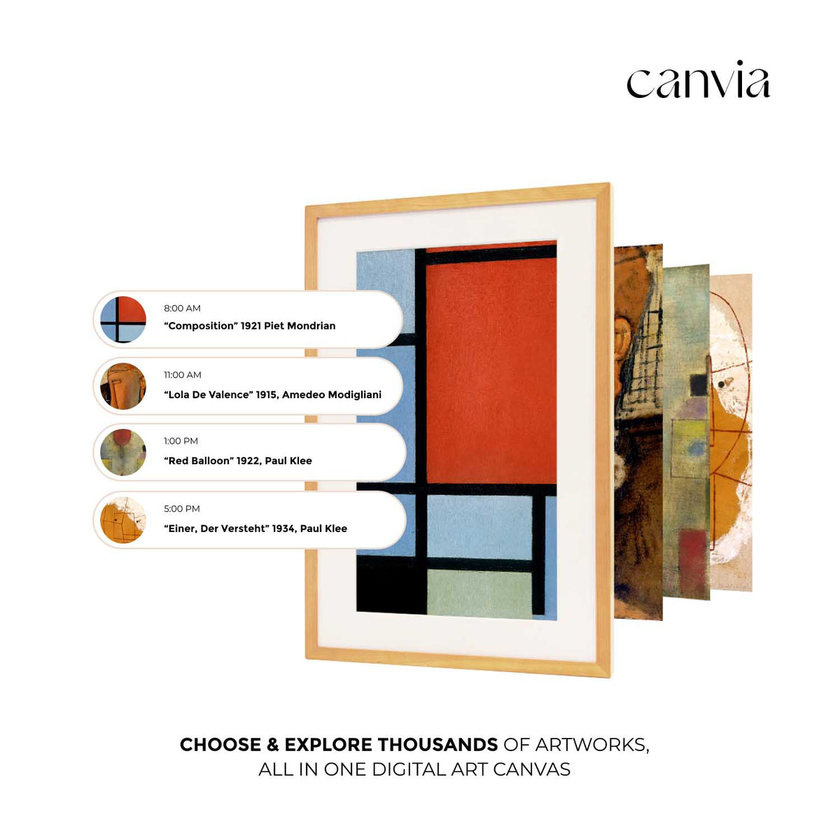 Canvia Digital Art Canvas & Smart Digital Frame